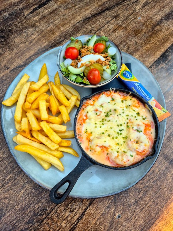 Scampi pannetje