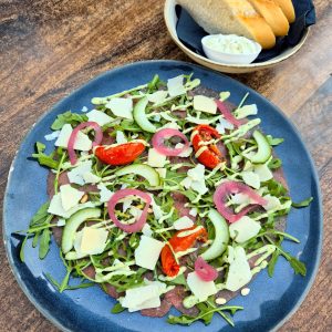 Salade carpaccio
