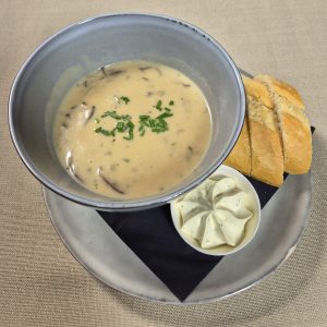 Bospaddenstoelensoep