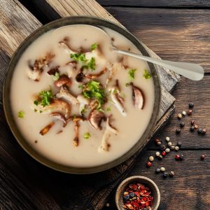 Bospaddenstoelensoep